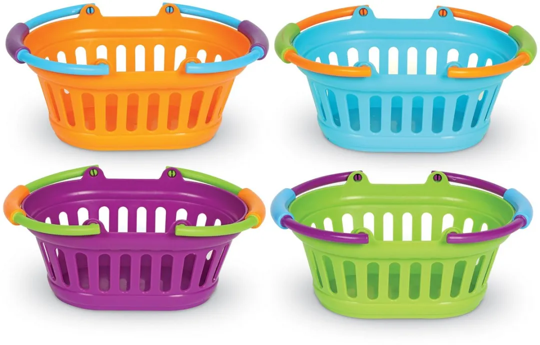Learning Resources Winkelmandjes Set - 4 Stuks - Multicolor