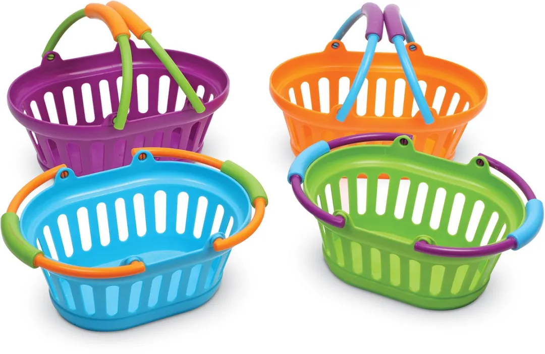 Learning Resources Winkelmandjes Set - 4 Stuks - Multicolor