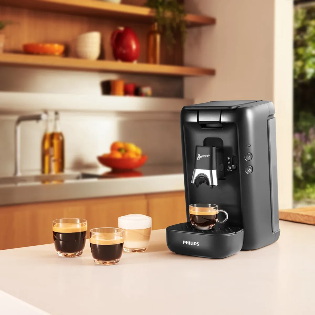 Philips Senseo Maestro CSA260/60 Koffiepadmachine - 2 Kopjes - Zwart