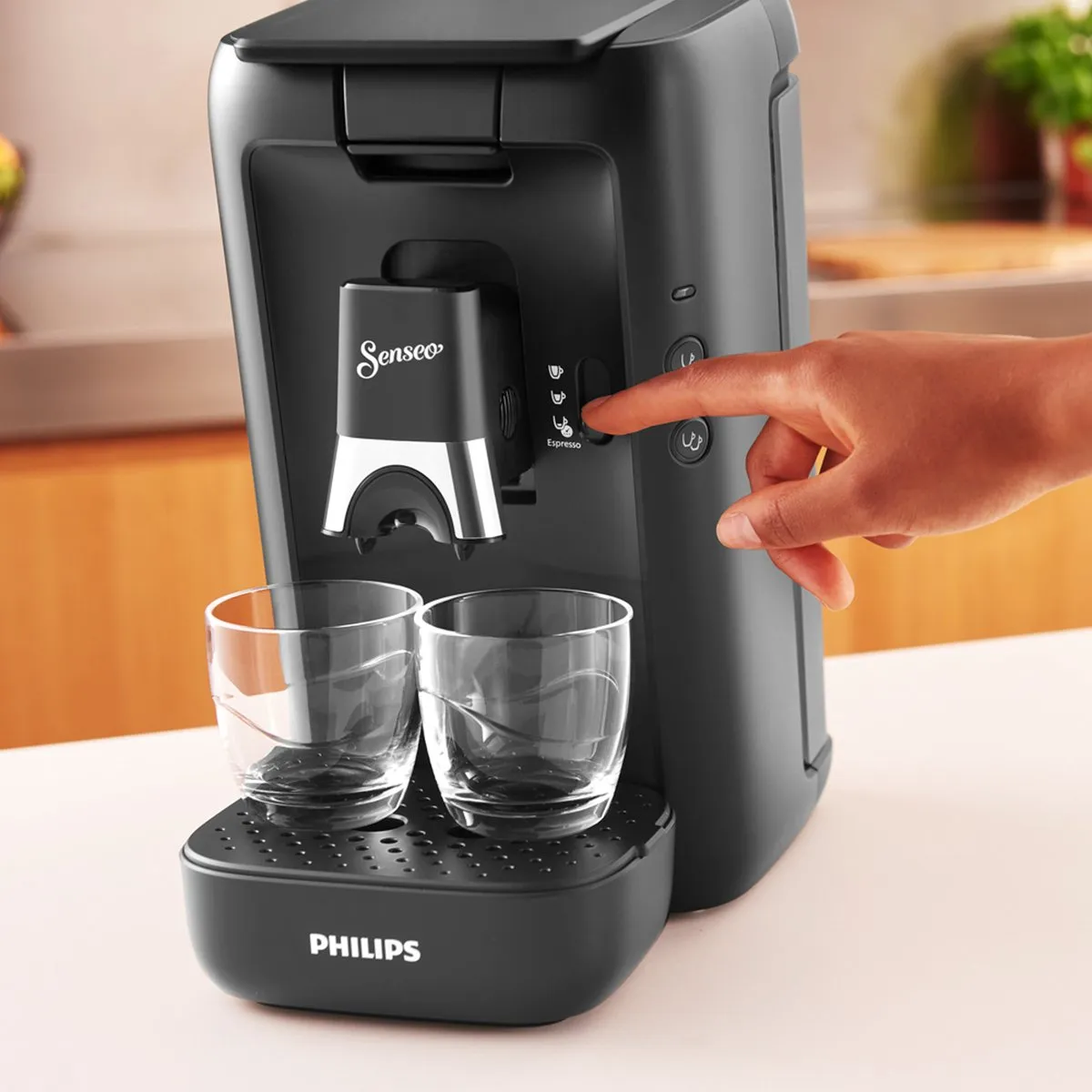 Philips Senseo Maestro CSA260/60 Koffiepadmachine - 2 Kopjes - Zwart