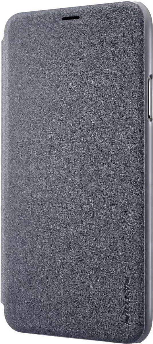 Nillkin Sparkle Series Leather Case iPhone X - Zwart - afbeelding 5 van 6