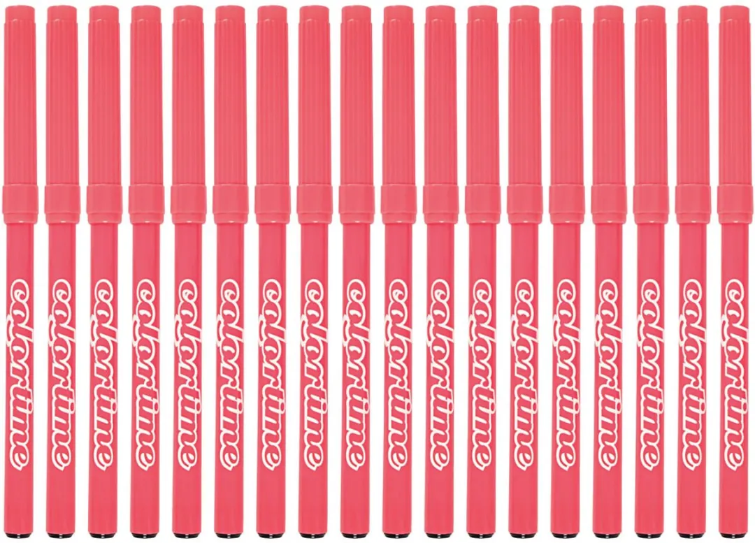 Colortime Roze Stiften 2mm - 18 Stuks