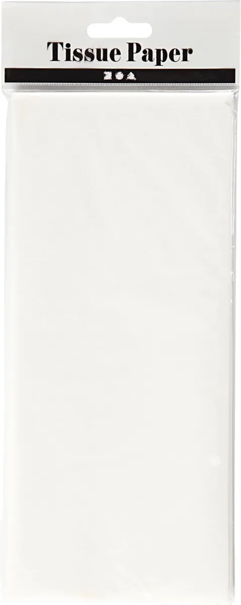 Creativ Company Tissuepapier Wit 50x70cm - 10 Vellen
