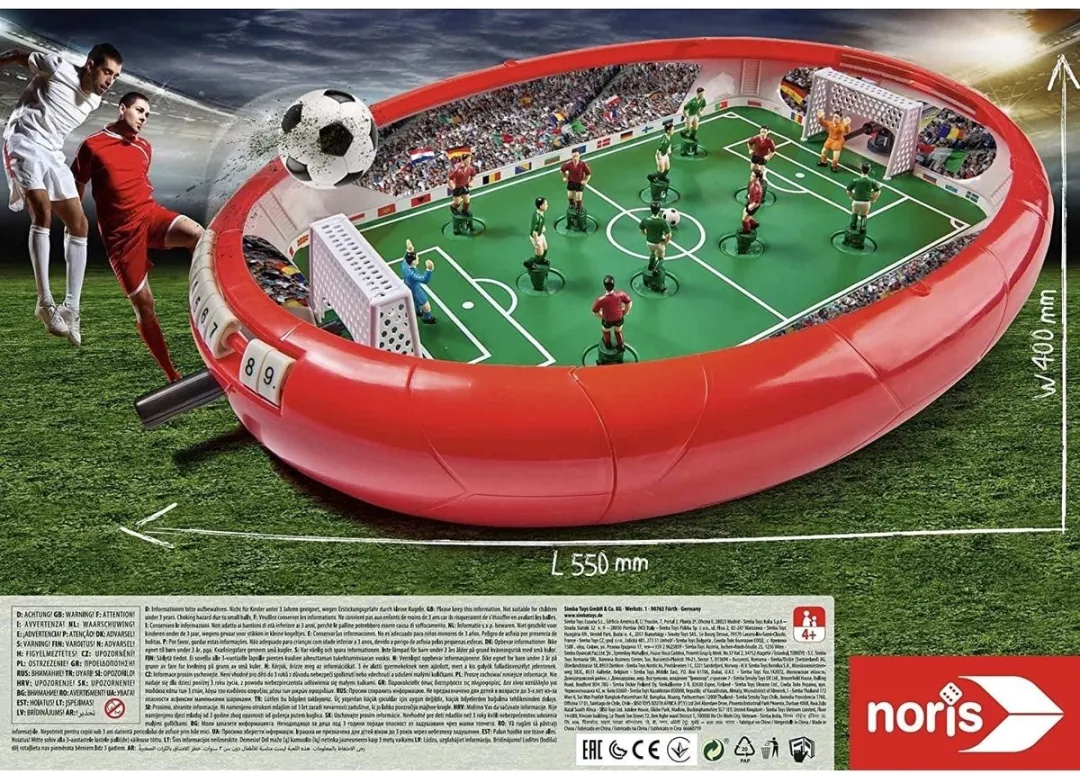 Noris Voetbalarena - 2-4 Spelers