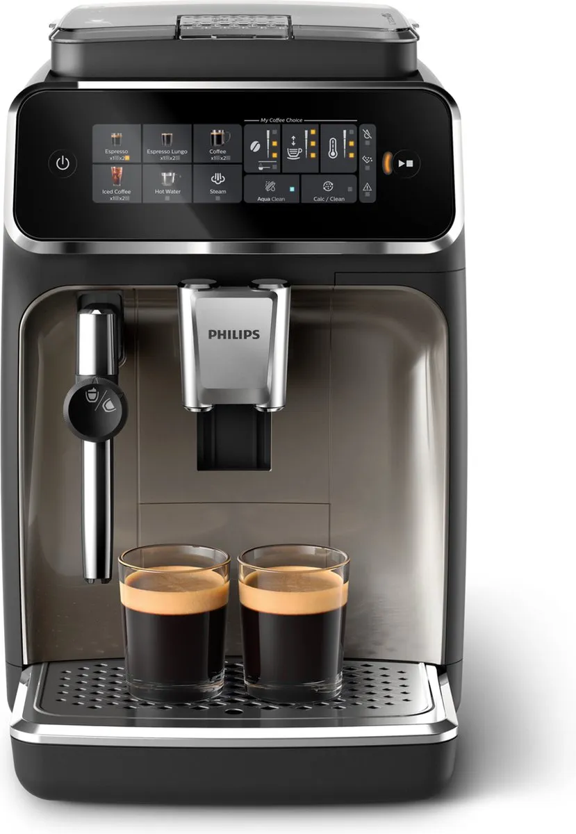 Philips 3300 Series EP3326/90 Volautomaat - 5 Programma's - Zwart/Chroom