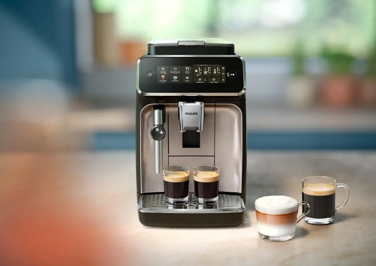 Philips 3300 Series EP3326/90 Volautomaat - 5 Programma's - Zwart/Chroom