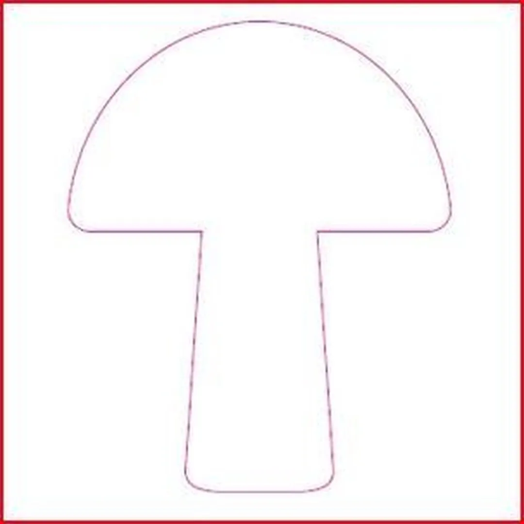 Creativ Company Figuurponsen Set - Champignon - 3 Stuks