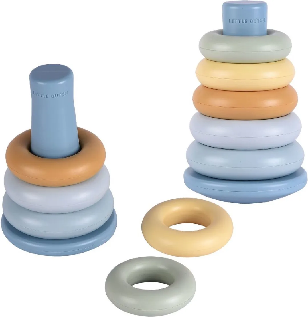 Rubo Toys Little Dutch Stapelringen Blauw - 2007771