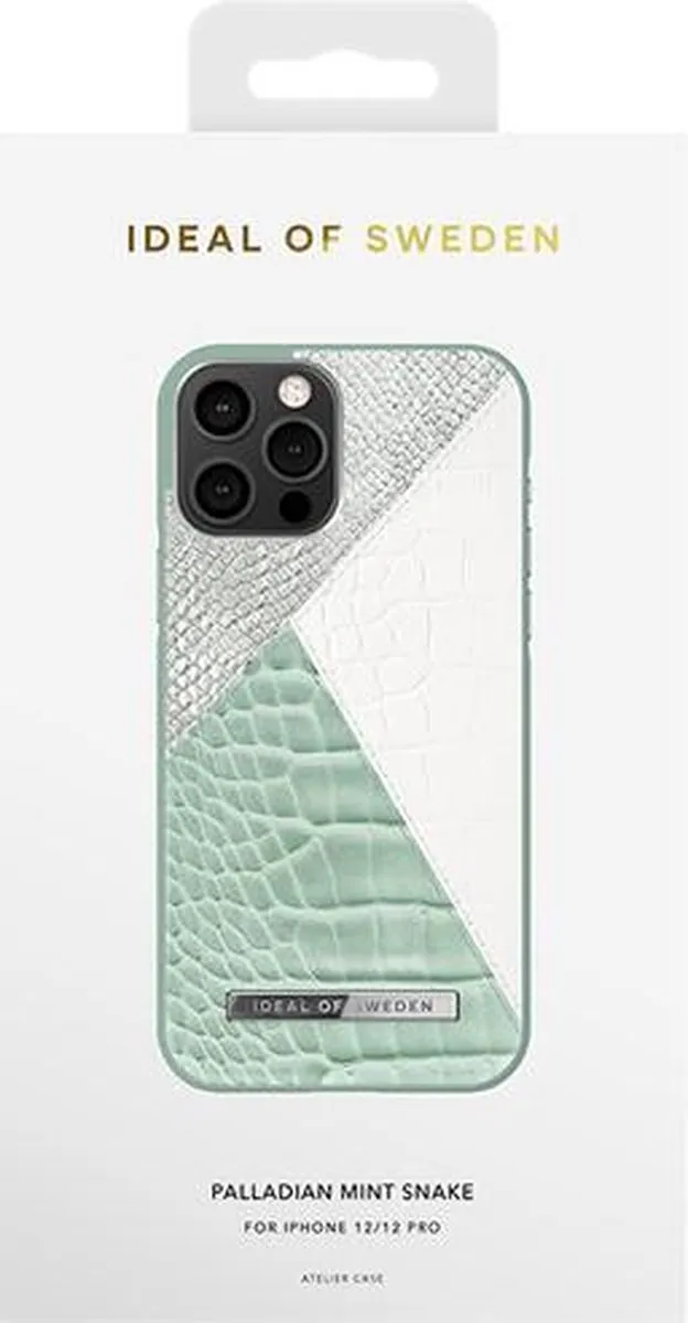 iDeal of Sweden Fashion Case Atelier iPhone 12/12 Pro Palladian Mint - IDACSS21-I2061-268