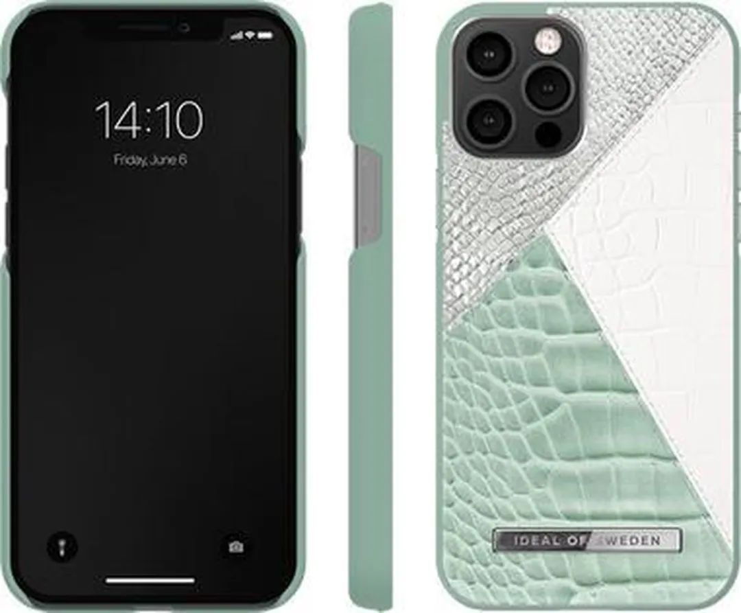 iDeal of Sweden Fashion Case Atelier iPhone 12/12 Pro Palladian Mint - IDACSS21-I2061-268