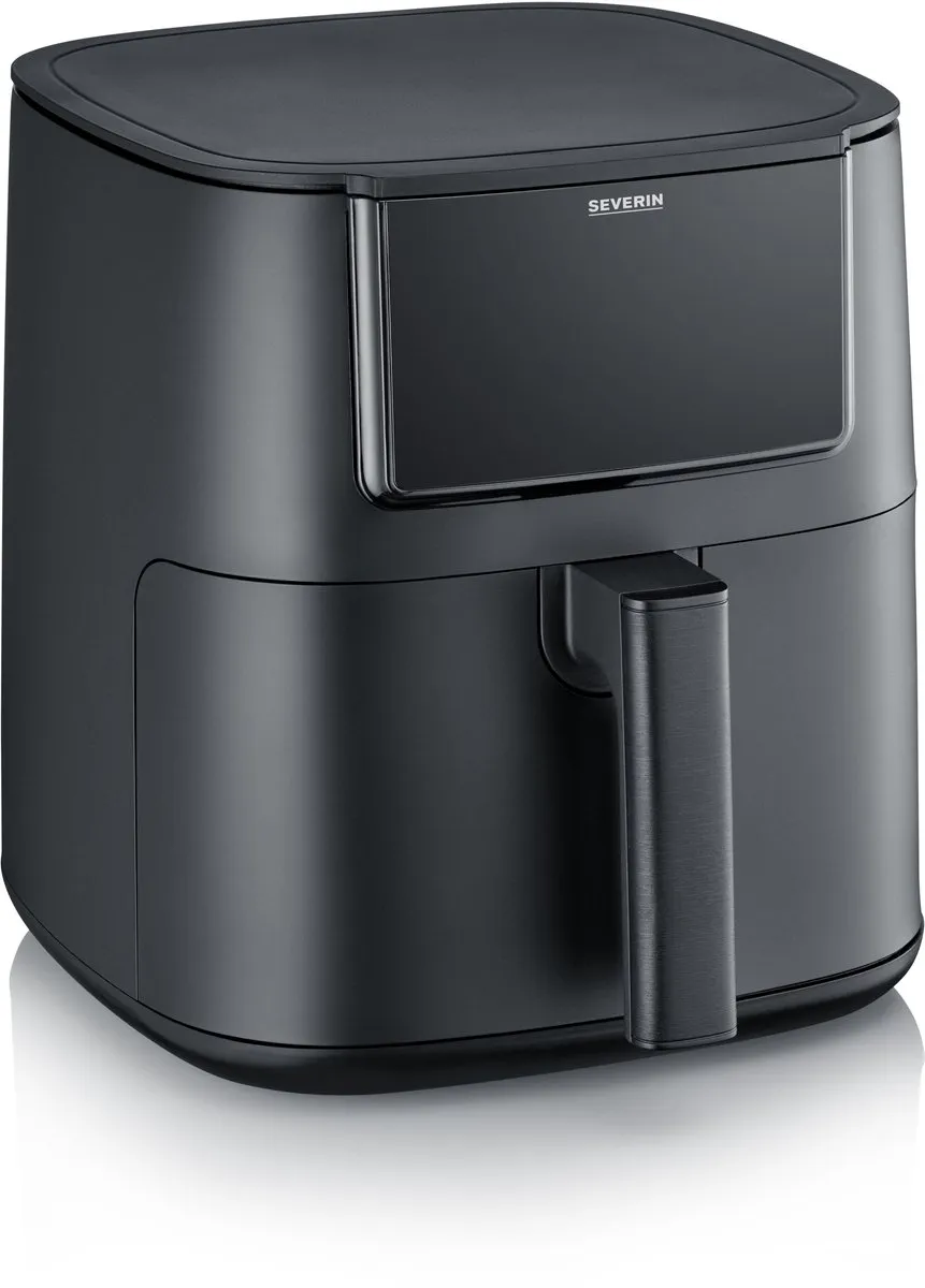 Severin Black Line FR 2462 Airfryer 1700W - 7L - 12 Programma's - Zwart