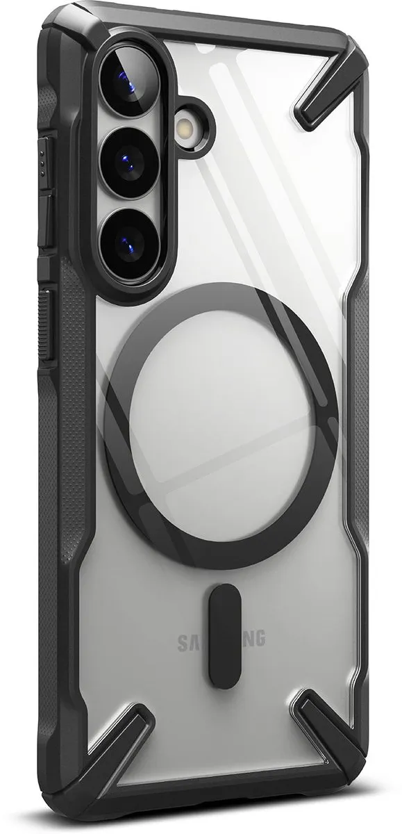Ringke Fusion X Magnetic Hoesje Zwart - MagSafe/Qi2 - afbeelding 6 van 6