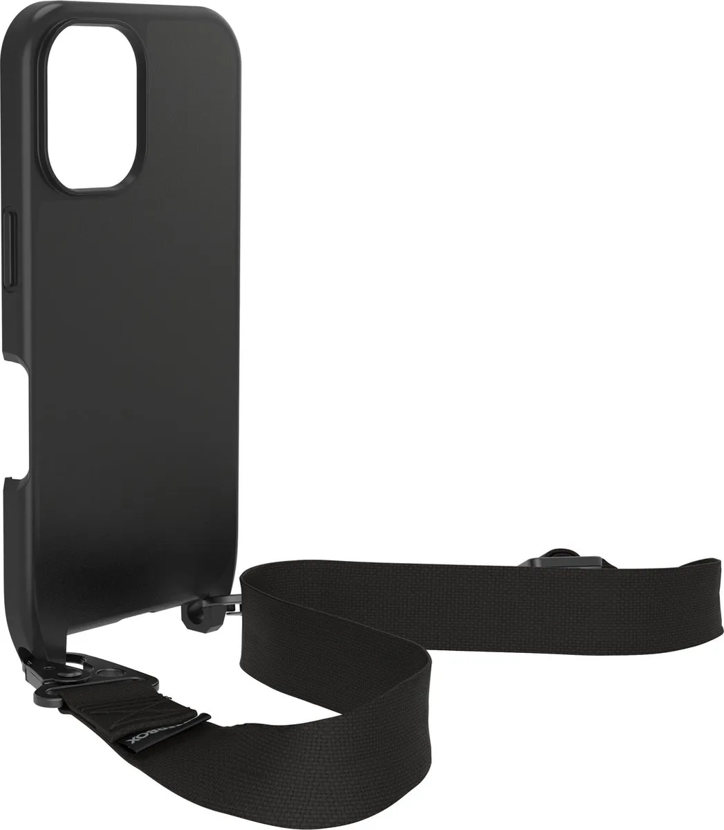 OtterBox React Necklace Hoesje 77-96815 - iPhone 16 - Zwart