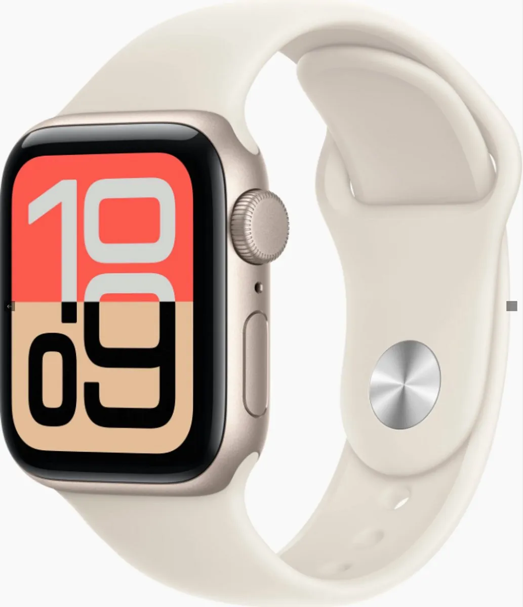 Apple Watch SE 3 40mm Starlight Aluminium - M/L
