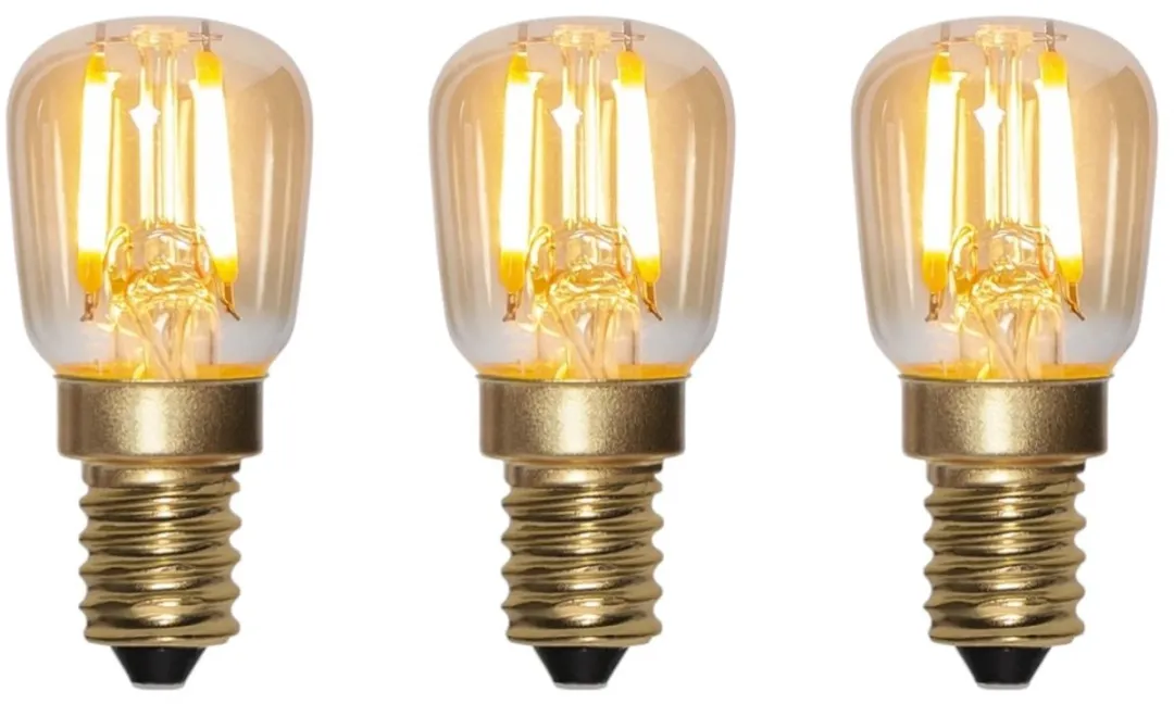 Star Trading Mini Lampje E14 0.5W Super Warm Wit - 3 Stuks