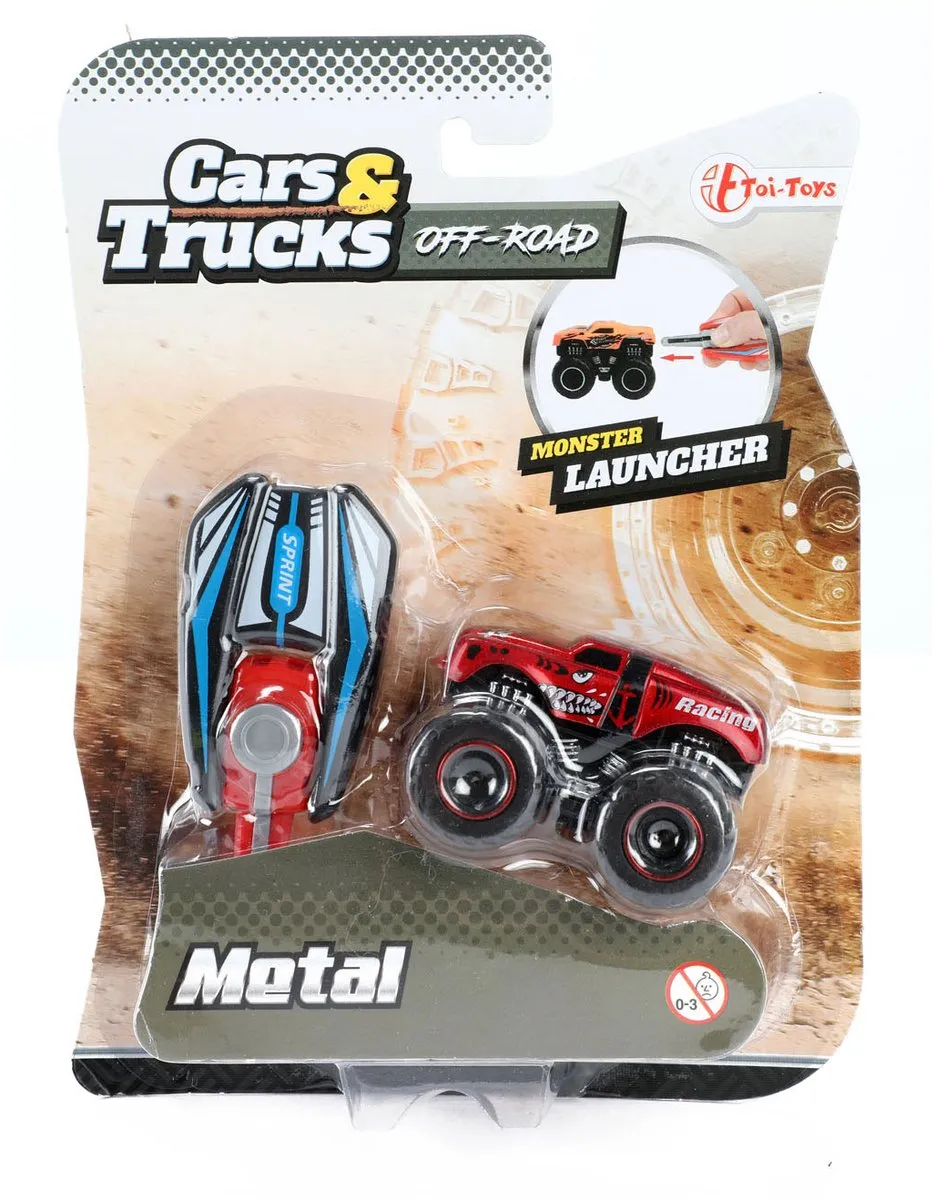 Toi-Toys Cars & Trucks Mini Monster Truck 20657Z