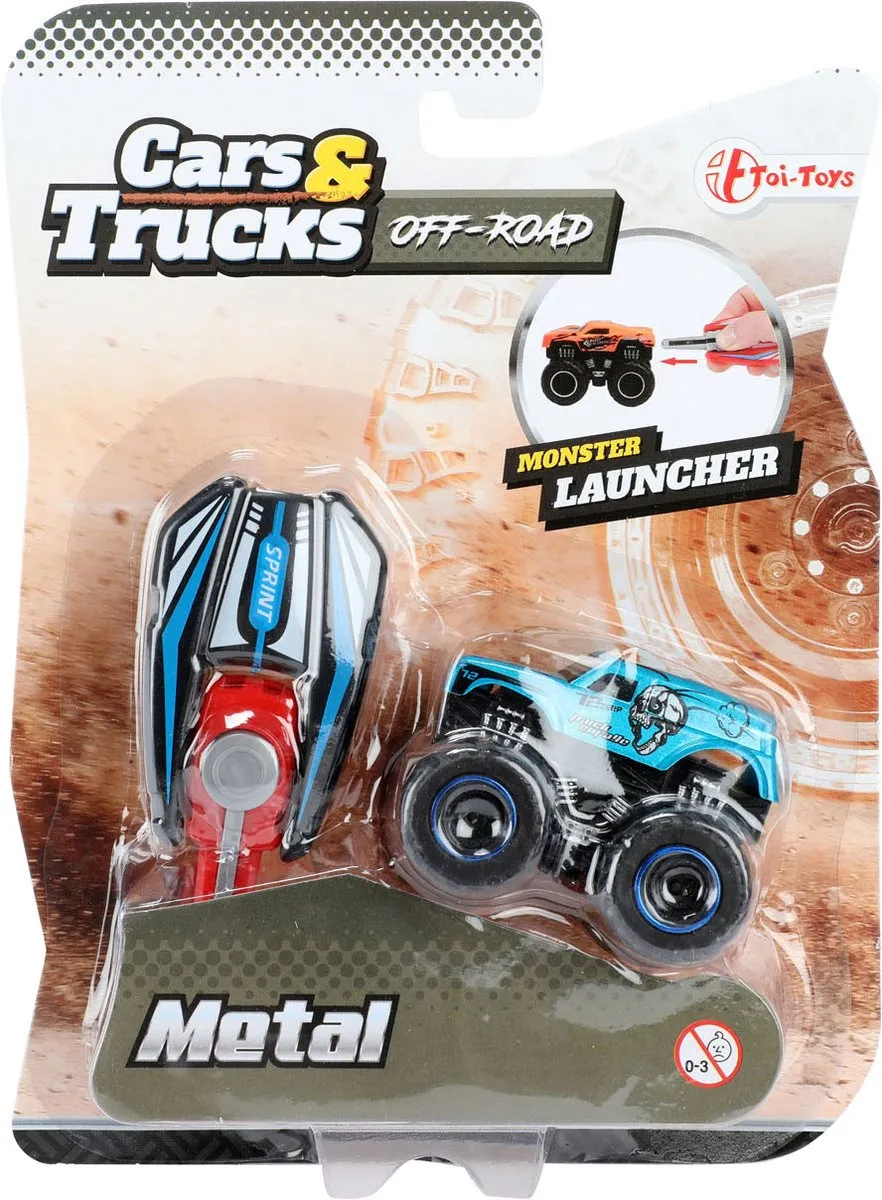 Toi-Toys Cars & Trucks Mini Monster Truck 20657Z - Multicolor