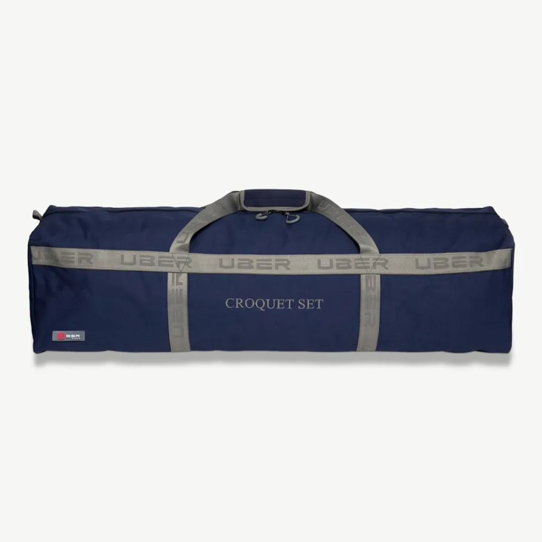 Ubergames Familie Croquet Set 6-Persoons - Hardhouten Mallets