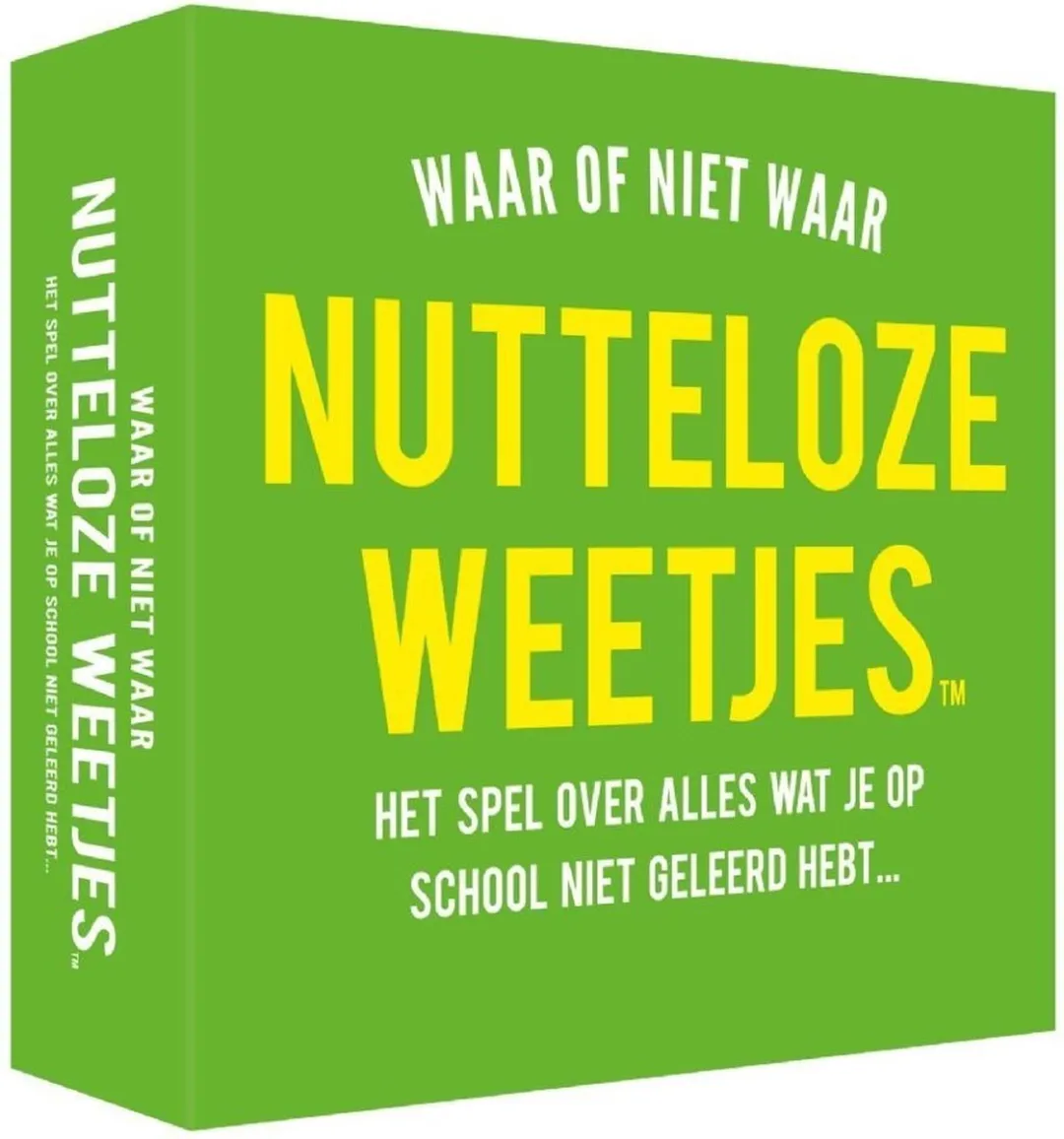 Hygge Games Nutteloze weetjes quiz - Gekke en grappige beweringen - Partyspel