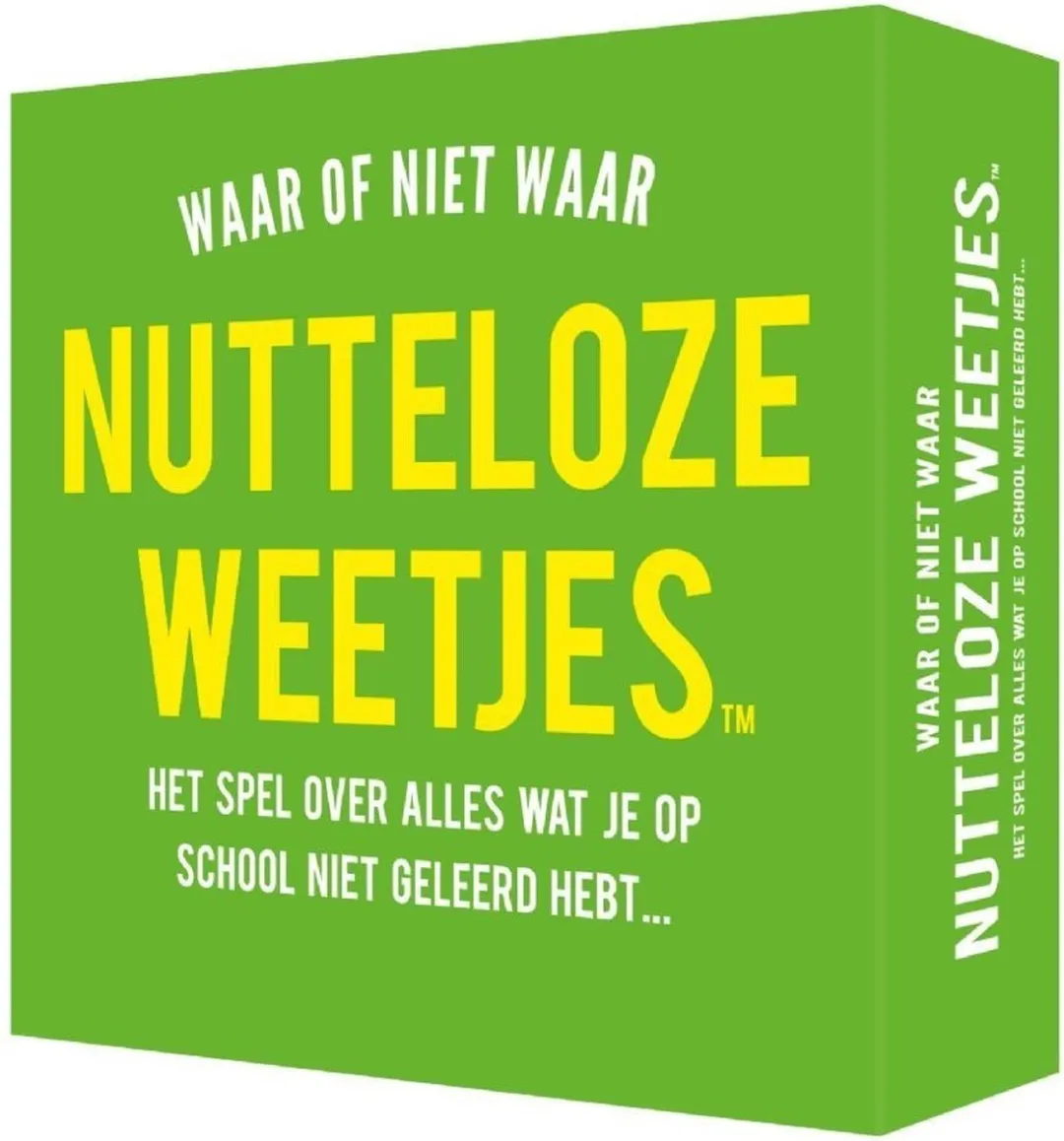 Hygge Games Nutteloze weetjes quiz - Gekke en grappige beweringen - Partyspel
