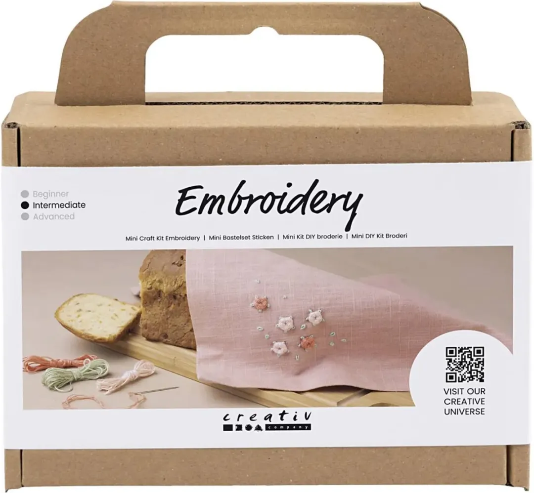 Creativ Company Mini Creative Box Borduren Servetten Multicolor