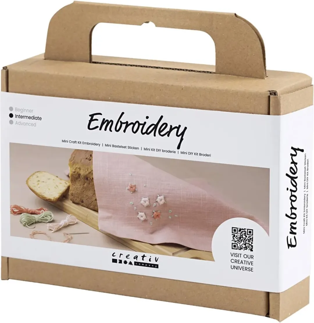 Creativ Company Mini Creative Box Borduren Servetten Multicolor