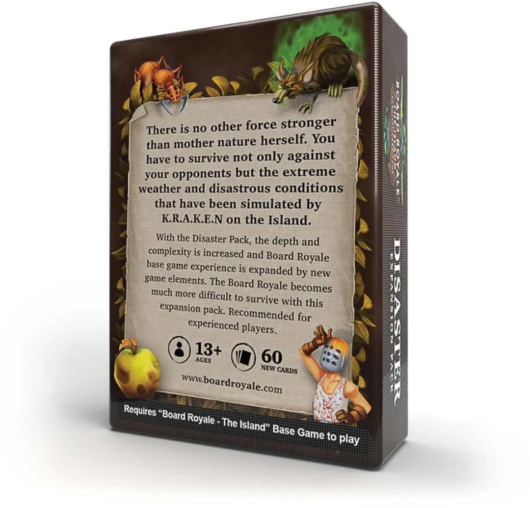 Board Royale: The Island Disaster Expansion - Uitbreiding - Engelstalig