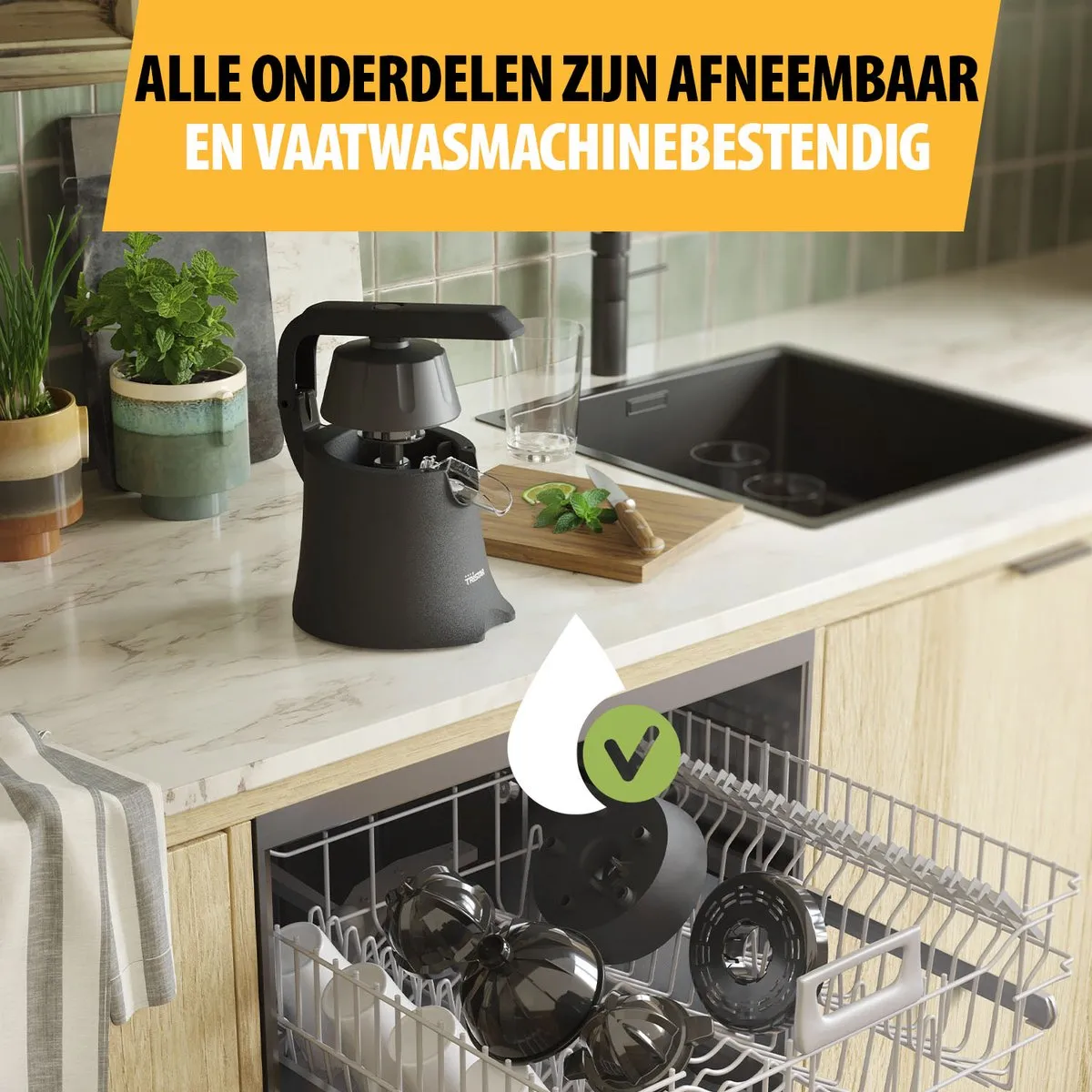 Tristar CP-3015 Elektrische Citruspers - 120W - Zwart