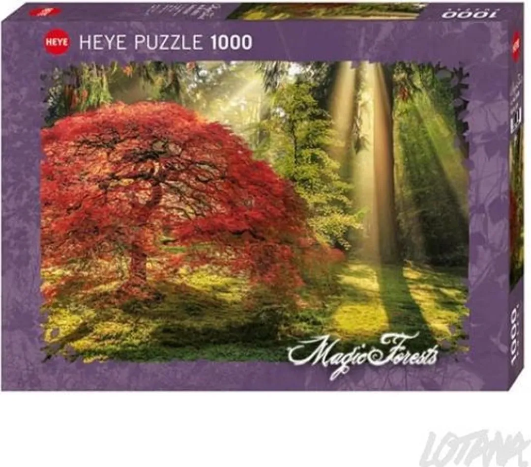 Puzzle 1000 el. Las o zachodzie s?onca