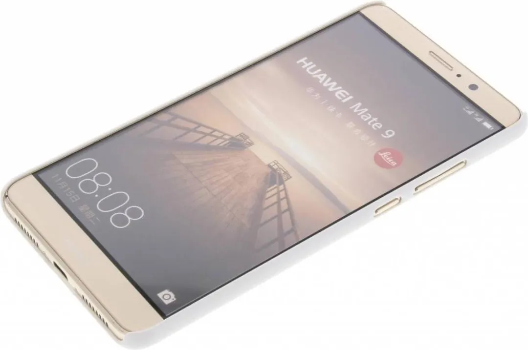 Nillkin Huawei Mate 9 Hoesje Frosted Shield - Wit - afbeelding 3 van 4