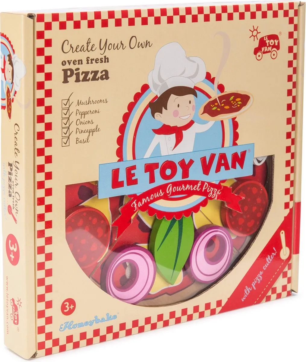 Le Toy Van Pizza - Multikleur