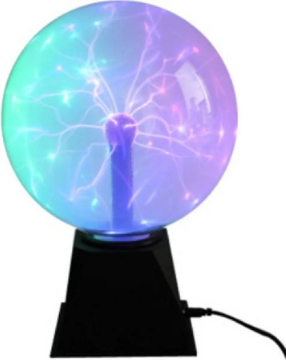 Twinkle Toys Plasma Bal RGB - 10W - 20cm - Zwart