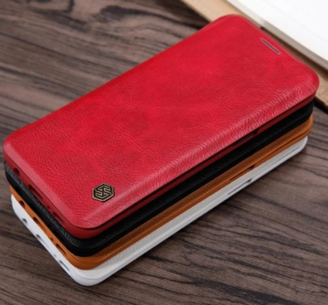 Nillkin Qin Leather Book Case Samsung Galaxy S8+ - Rood - afbeelding 6 van 6