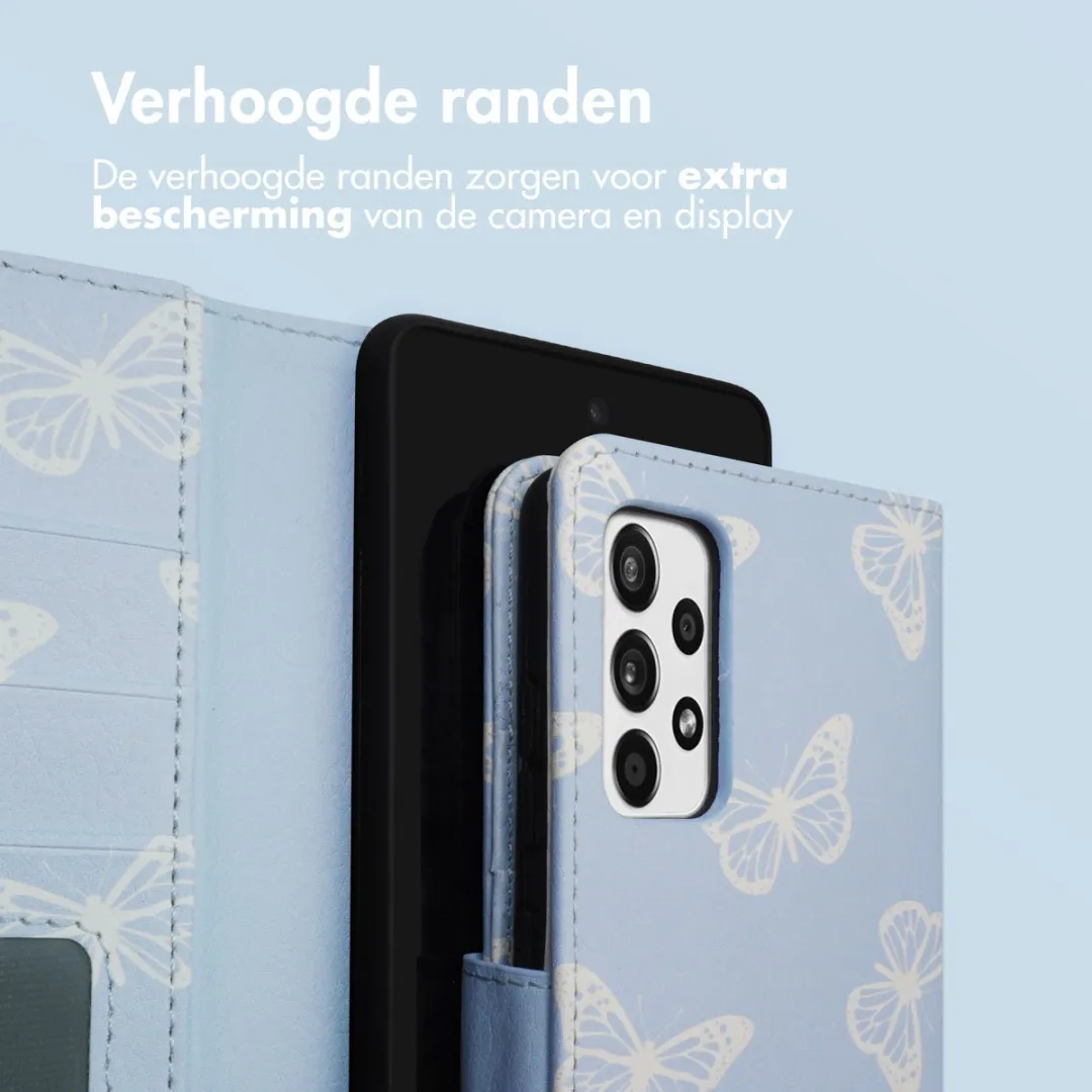 Imoshion Bookcase Hoesje Samsung Galaxy A52 - 3 Pasjes - Butterfly - afbeelding 6 van 6