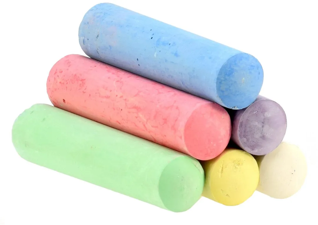 Toi-Toys Gekleurd Stoepkrijt 12 Stuks