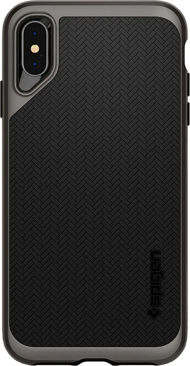Spigen Neo Hybrid iPhone Xs Max Hoesje - Grijs - 065CS24838