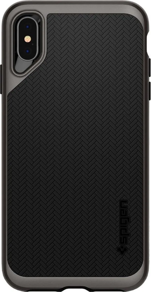 Spigen Neo Hybrid iPhone Xs Max Hoesje - Grijs - 065CS24838