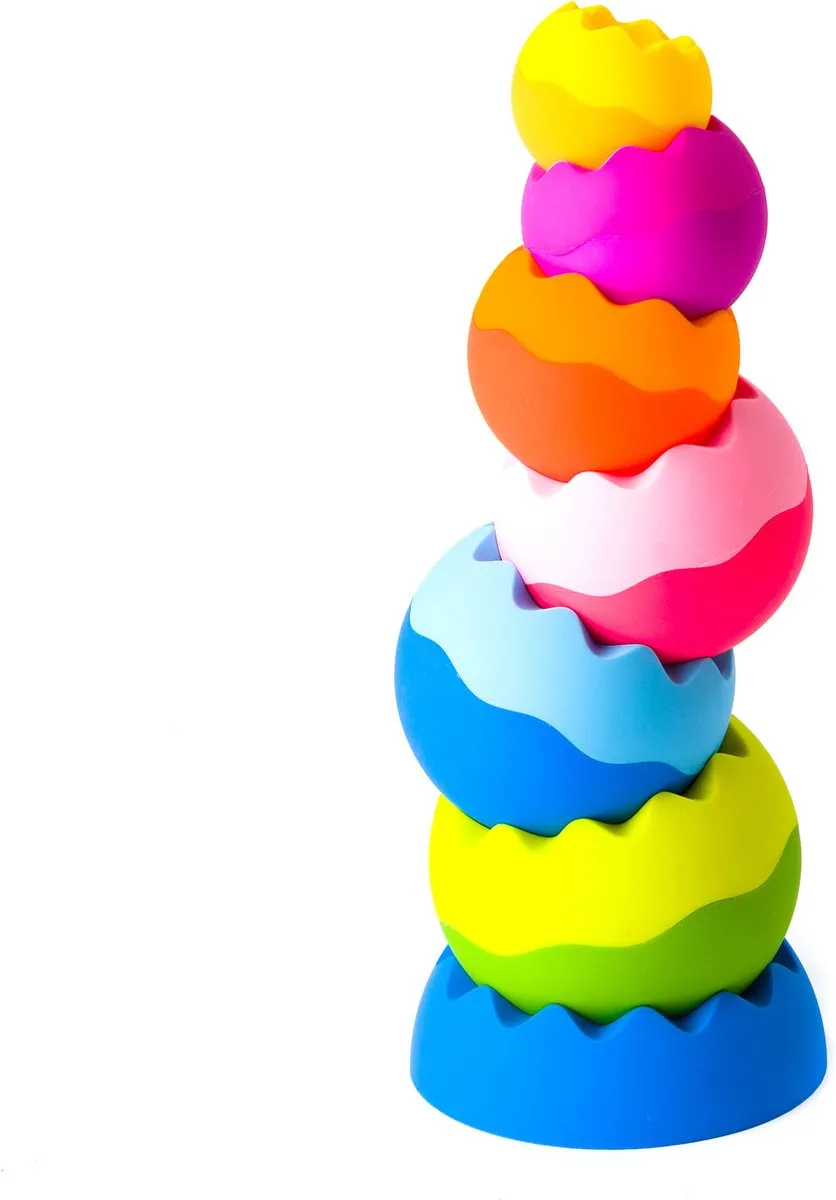 Fat Brain Toys Tobbles Neo Stapeltoren 7-delig