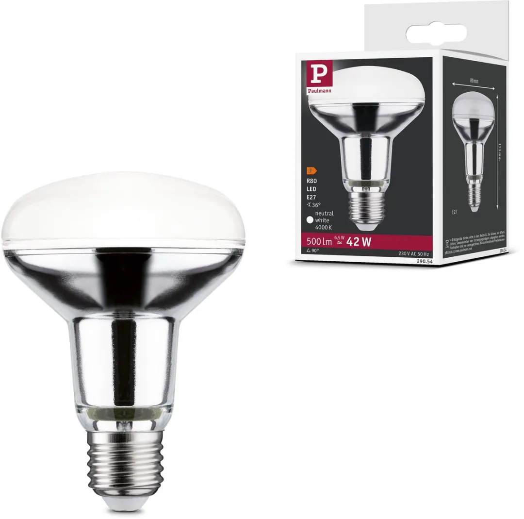 Paulmann LED Reflector R80 500lm 6,5W 4000K