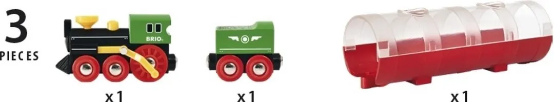 BRIO Stoomtrein & Tunnel 33892 - Multicolor