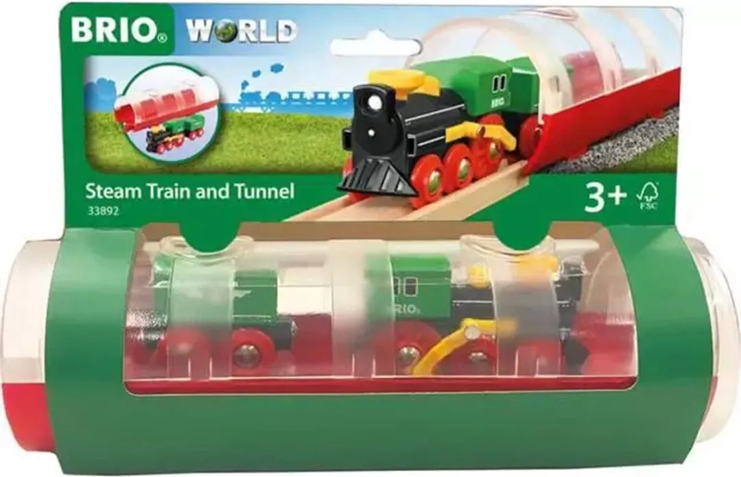 BRIO Stoomtrein & Tunnel 33892 - Multicolor