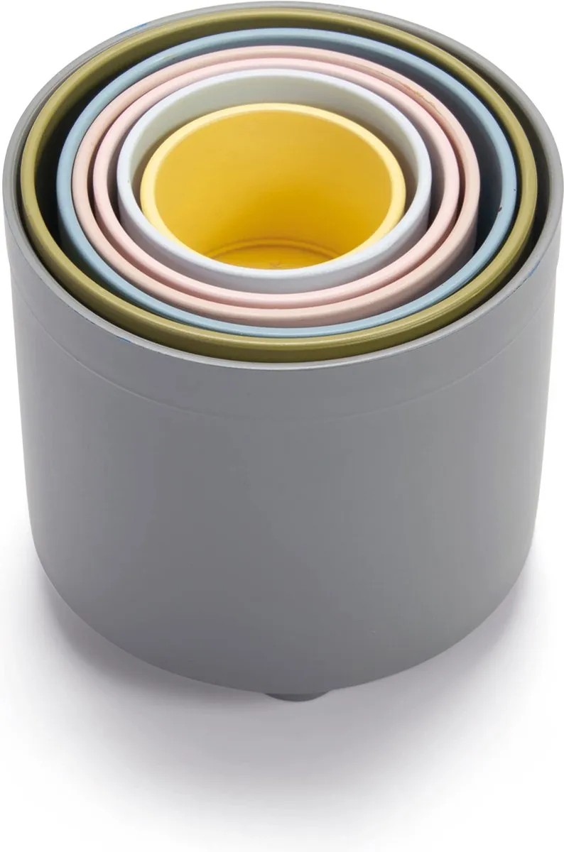 Dantoy Stapeltoren Stapelbekers - 7-delig - Multicolor