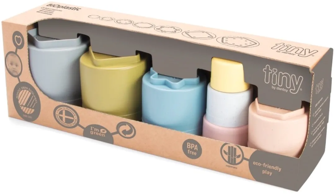 Dantoy Stapeltoren Stapelbekers - 7-delig - Multicolor