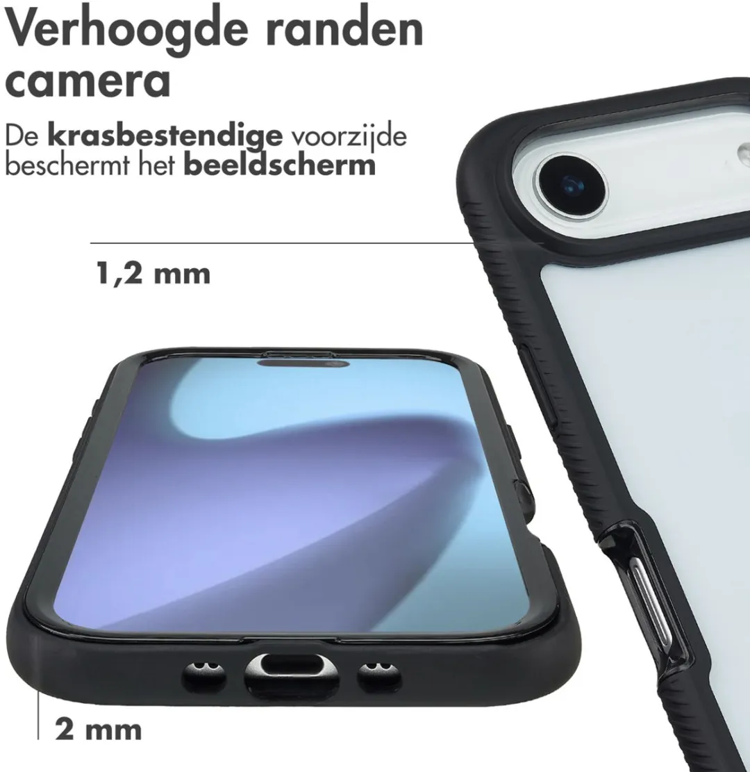 Imoshion iPhone 17 Air Hoesje - Zwart