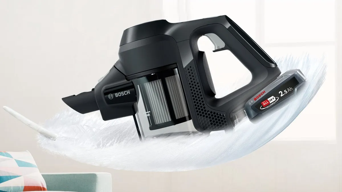 Bosch Unlimited 6 BBS611BSC Steelstofzuiger - Zwart