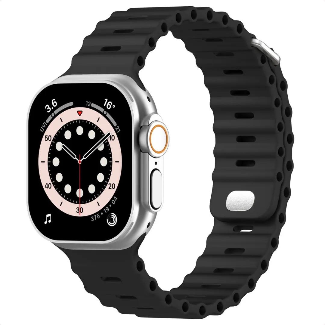 Accezz Siliconen Sportband Apple Watch