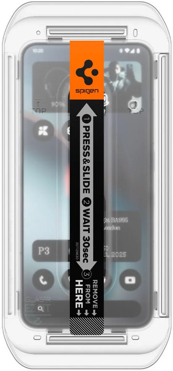 Spigen Glas.tr Ez Fit For Nothing Telefoon 3 - 2 Stuks