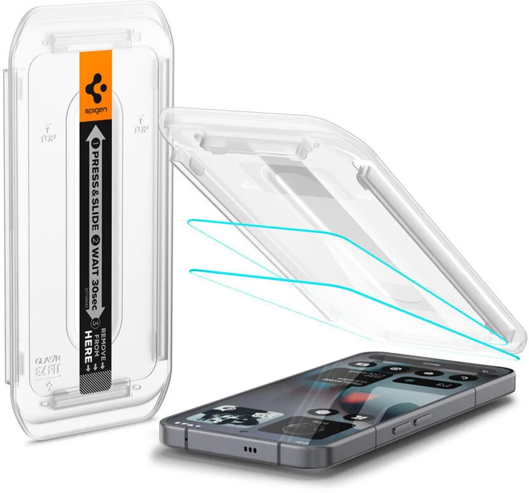 Spigen Glas.tr Ez Fit For Nothing Telefoon 3 - 2 Stuks