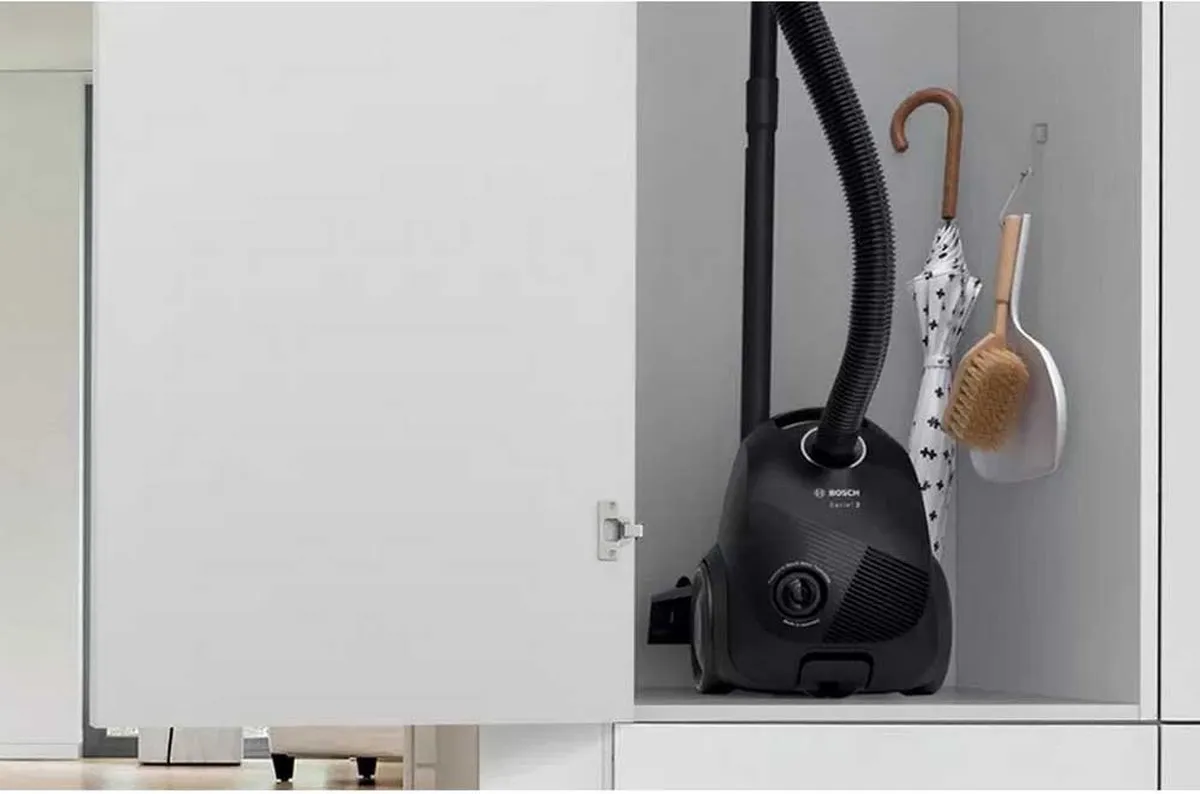 Bosch BGBS2LB1 Stofzuiger met zak - 600W - 3.5L - Zwart