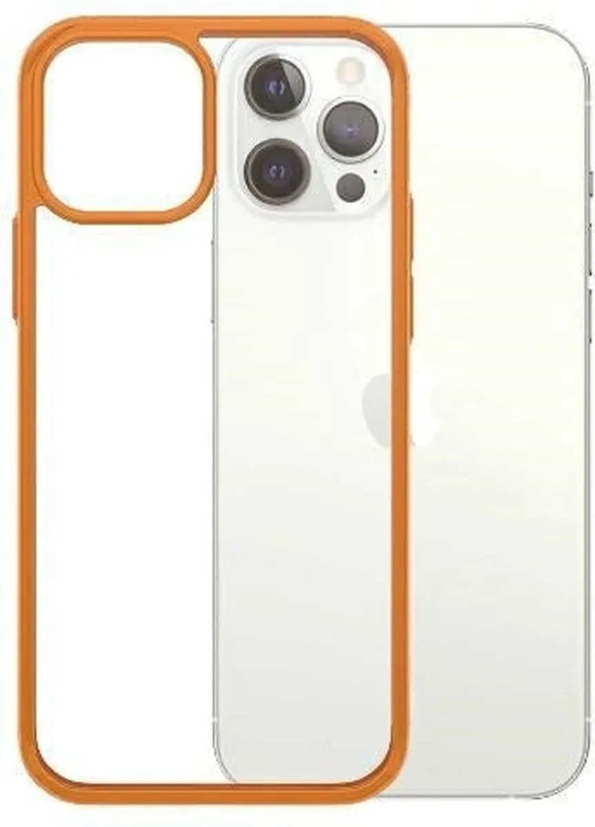 PanzerGlass ClearCaseColor PZ-0283 iPhone 12/12 Pro Hoes - Orange